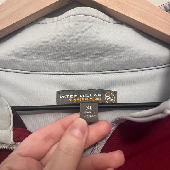 Peter Millar South Carolina Script Perth Performance Quarter-Zip XL - Picture 3 of 6